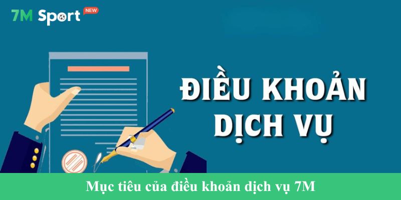 Mục tiêu của điều khoản dịch vụ 7M
